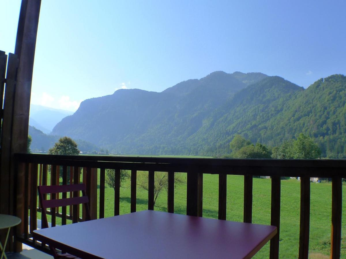 Duplex Confortable Avec Balcon Sud, Animaux Admis Et Parking - Fr-1-629-133 Samoëns Buitenkant foto